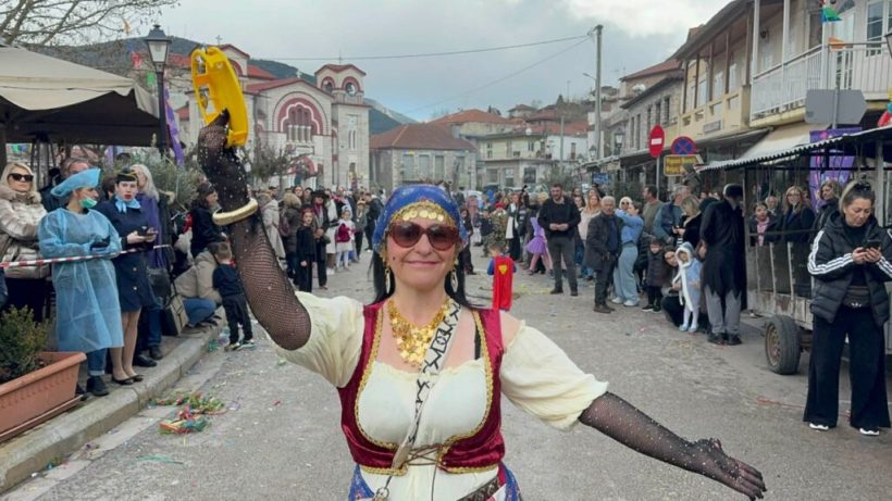 Κλειτορία: Το Μαζιώτικο Καρναβάλι είχε παράδοση και επικαιρότητα ΦΩΤΟ