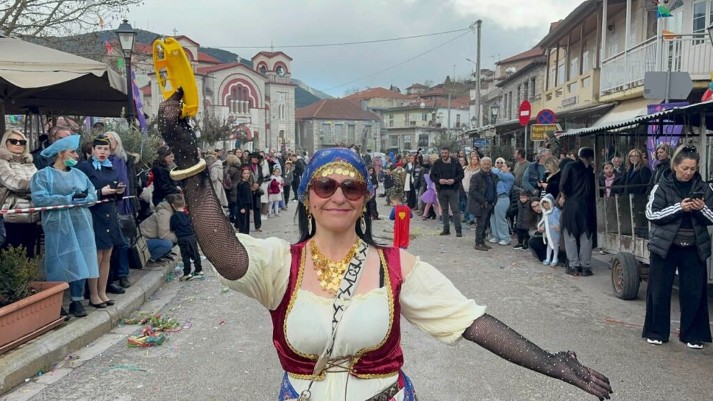 Κλειτορία: Το Μαζιώτικο Καρναβάλι είχε παράδοση και επικαιρότητα ΦΩΤΟ