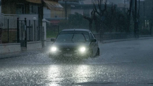Ανδρίτσαινα: Επεσε το μεγαλύτερο ύψος βροχής σε όλη την Ελλάδα