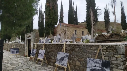 Καλάβρυτα: Με χρώματα οι Τάφοι - Δορυφορική καταγραφή των Νεκροταφείων