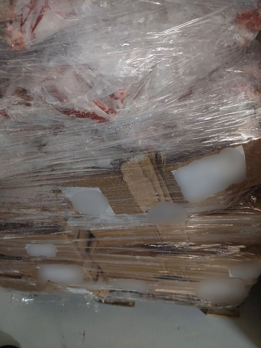 Καπανδρίτι: Κατασχέθηκαν 4,8 τόνοι σάπιου κρέατος ΦΩΤΟ