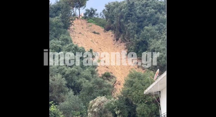 Ζάκυνθος: Κατολισθήσεις και εκκενώσεις κατοικιών ΦΩΤΟ 31 Ζάκυνθος: Κατολισθήσεις και εκκενώσεις κατοικιών ΦΩΤΟ