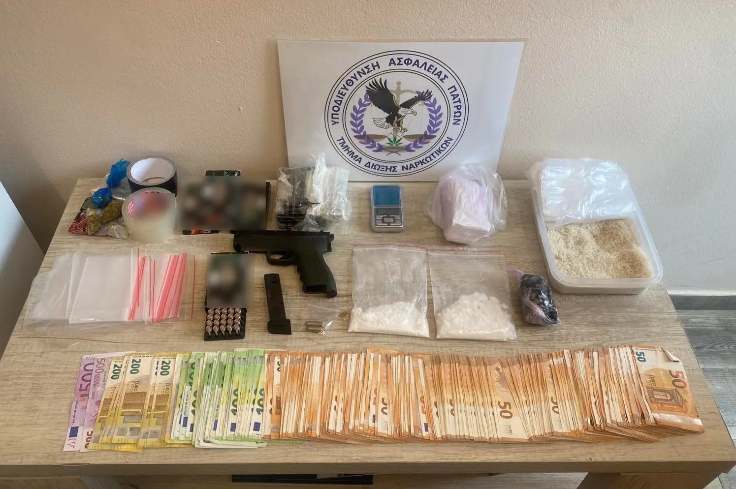 Πάτρα: «Φρένο» σε κυκλώματα και ναρκωτικά από την Ασφάλεια ΦΩΤΟ