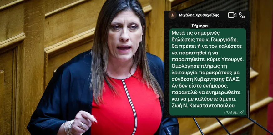 Ερευνα Αστυνομικών από την ΕΛΑΣ μετά τις καταγγελίες Κωνσταντοπούλου για Γεωργιάδη