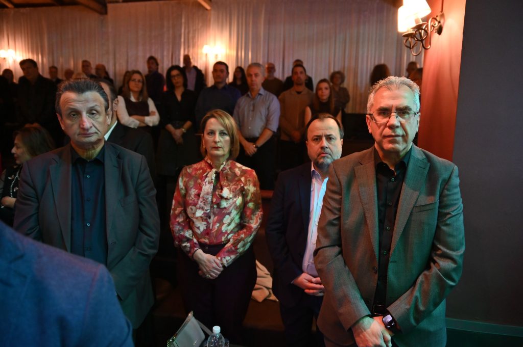 Κοπή πίτας του ΤΕΕ Δυτικής Ελλάδας με μηνύματα Καραχάλιου ΦΩΤΟ