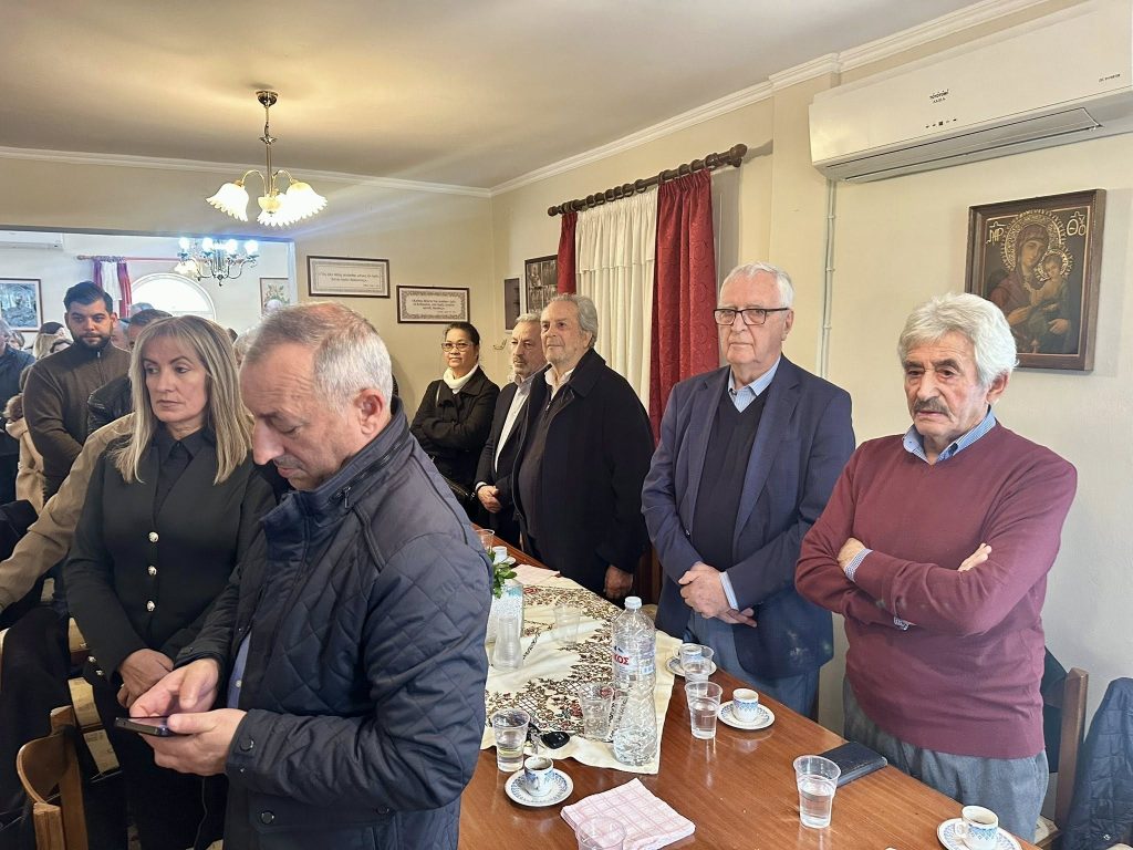 Ανταλλαγή ευχών για δημιουργική χρονιά, από την Κοινότητα Λουσικών ΦΩΤΟ