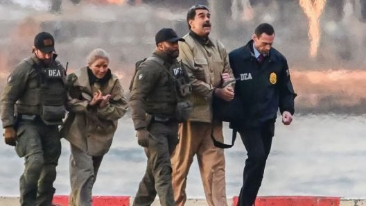 Ο Νικολάς Μαδούρο και η σύζυγός του κατά τη σύλληψή τους