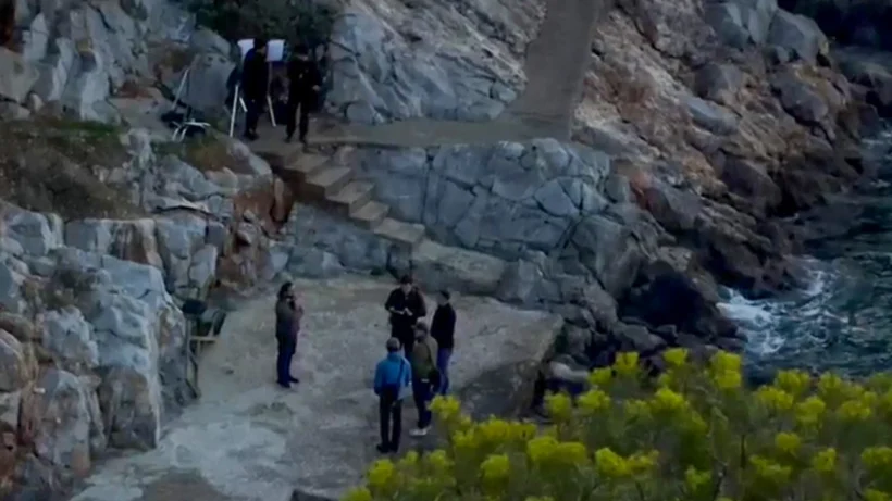 Η Ύδρα κινηματογραφικό σκηνικό για τον Μπραντ Πιτ ΒΙΝΤΕΟ