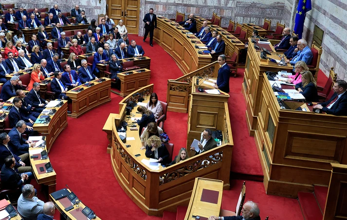 Υποκλοπές και Ενεργειακό στη Βουλή σε επίπεδο πολιτικών αρχηγών ΒΙΝΤΕΟ