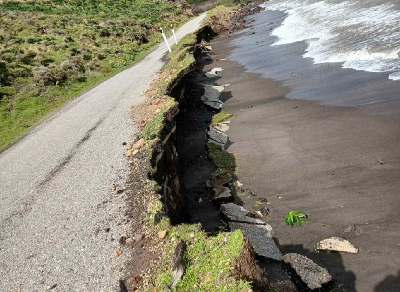 Νίσυρος: Σε κατάσταση έκτακτης ανάγκης λόγω κακοκαιρίας ΦΩΤΟ