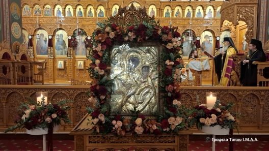 Οι Ακολουθίες της Ιεράς Μητρόπολης στην Παναγία Τρυπητή