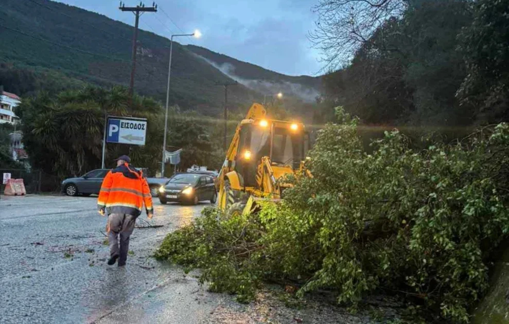 Καταστροφές στην Πάργα από την κακοκαιρία