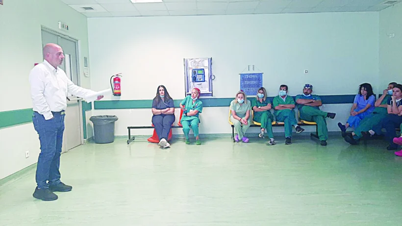 Πάτρα: «Φασαρία» στο Νοσοκομείο «Άγιος Ανδρέας» με καταγγελία κατά του συνδικαλιστή Μ. Στελλάτου