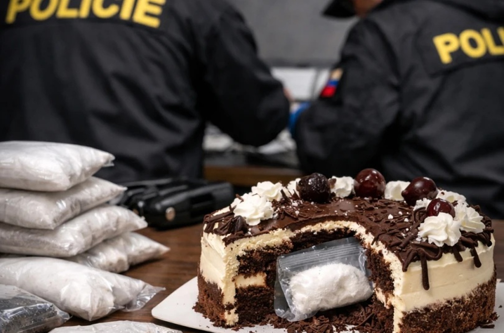 Μέσα σε τούρτες μετέφεραν κοκαΐνη!