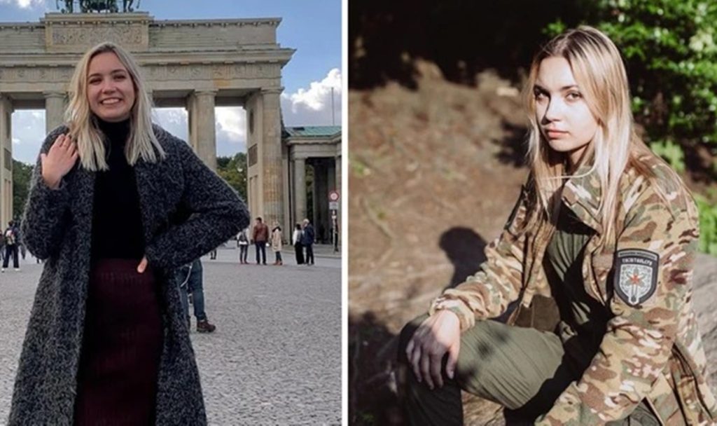 Η τραπεζίτρια που άφησε τη χλιδή για τις μάχες στην Ουκρανία