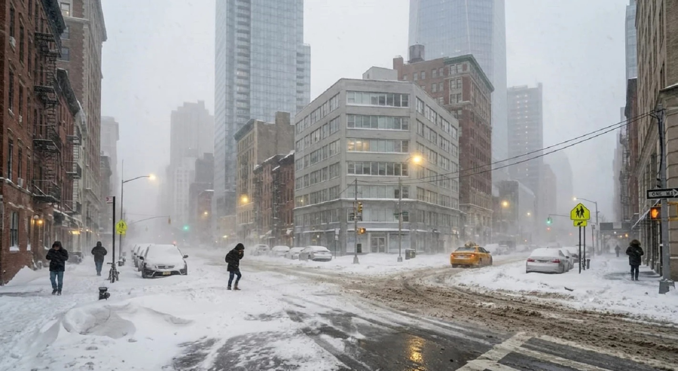 Απογορεύθηκε η κυκλοφορία στη Νέα Υόρκη, νέα χιονοθυέλλα απειλεί τις ΗΠΑ