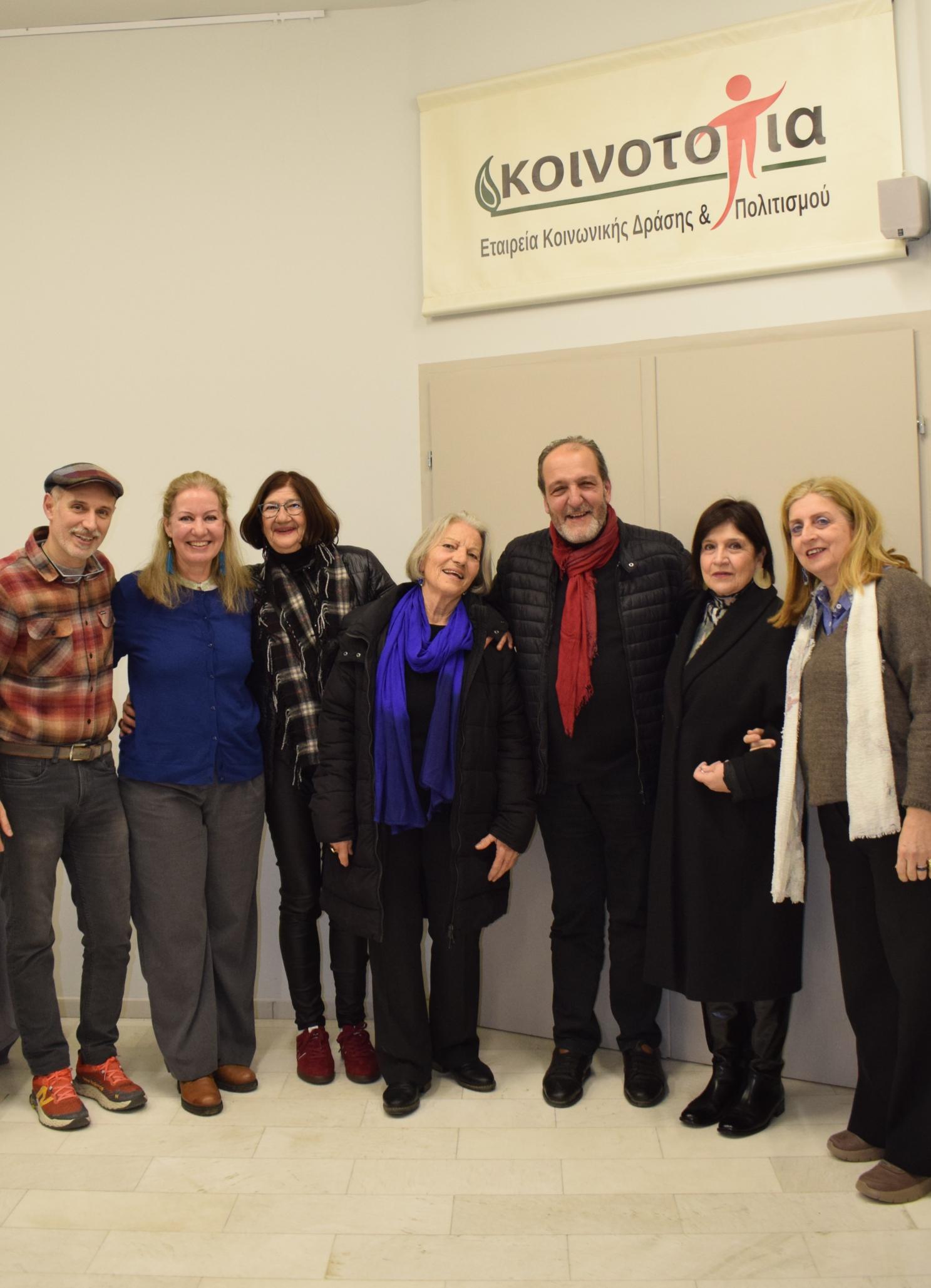 Aφήγηση της ιστορίας του Πατρινού Καρναβαλιού από την ιστορικό Γ. Καΐκα στην Κοινο_Τοπία ΦΩΤΟ