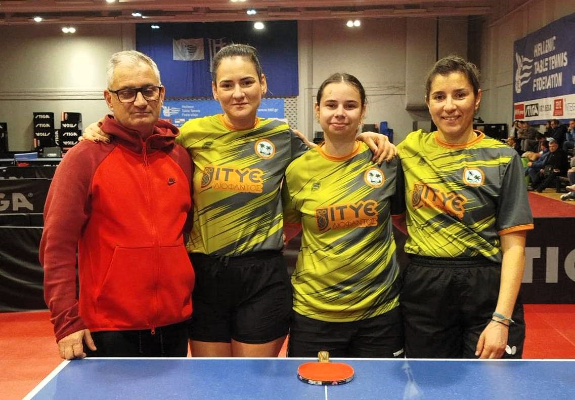 Νίκες στο Πινγκ Πονγκ για τα κορίτσια των Φοινικών Γλυφάδας Πατρών ΦΩΤΟ