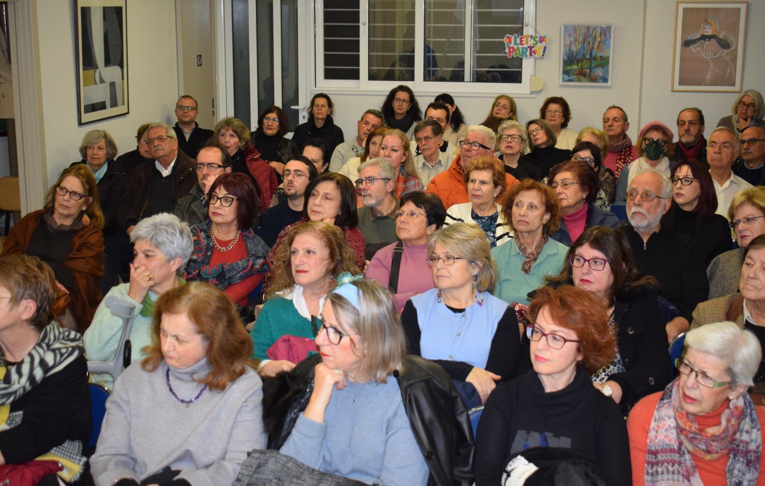 Aφήγηση της ιστορίας του Πατρινού Καρναβαλιού από την ιστορικό Γ. Καΐκα στην Κοινο_Τοπία ΦΩΤΟ