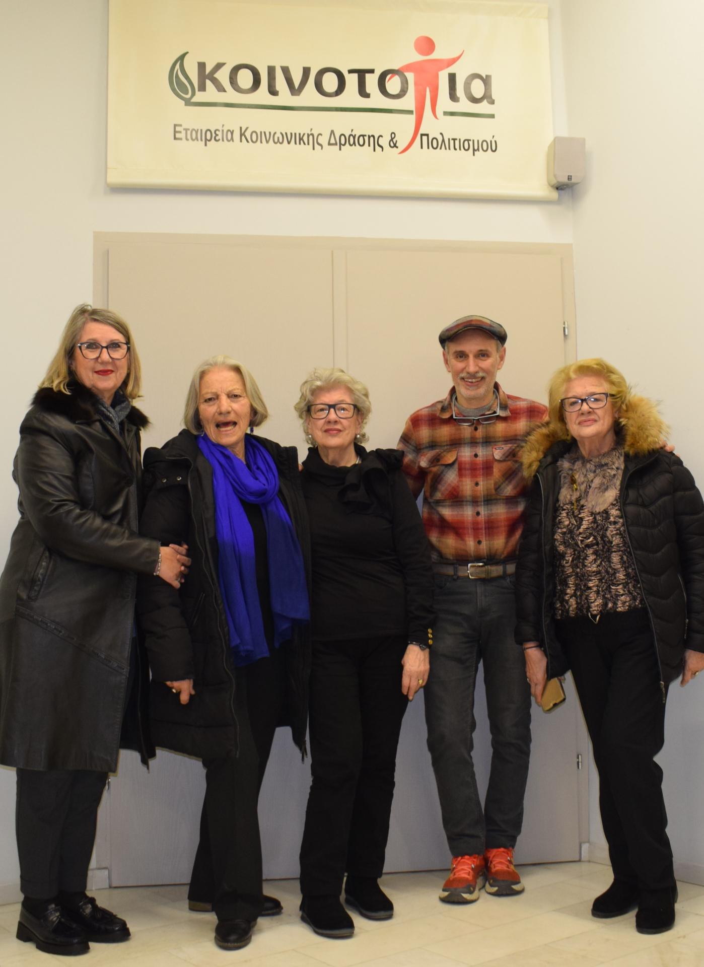 Aφήγηση της ιστορίας του Πατρινού Καρναβαλιού από την ιστορικό Γ. Καΐκα στην Κοινο_Τοπία ΦΩΤΟ