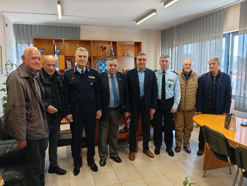 Εθιμοτυπική επίσκεψη του νέου Προεδρείου της Ένωσης Συνταξιούχων Αστυνομίας Πόλεων Πατρών ΦΩΤΟ