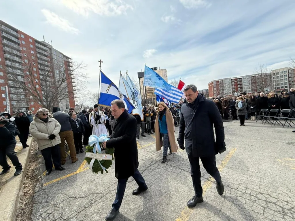 Στο Μόντρεαλ με ομογενείς η Χριστίνα Σταρακά για την 25η Μαρτίου ΦΩΤΟ
