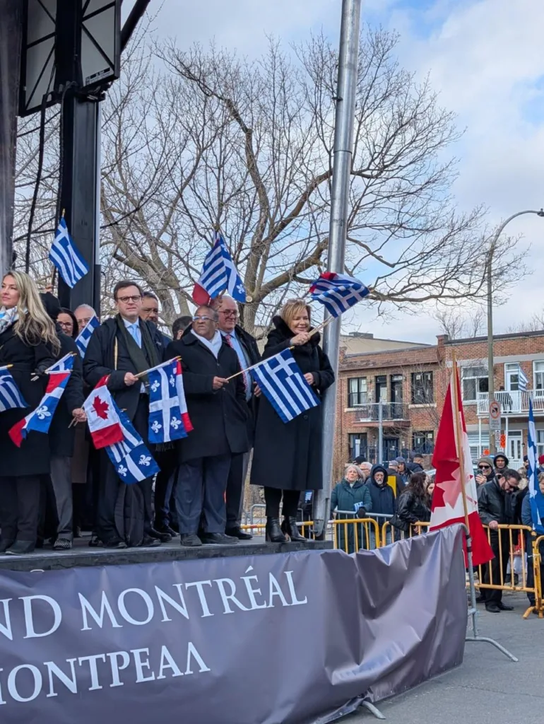 Στο Μόντρεαλ με ομογενείς η Χριστίνα Σταρακά για την 25η Μαρτίου ΦΩΤΟ