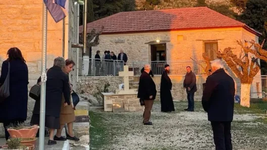 Οι Δ’ Χαιρετισμοί στην Ιερά Μονή Νοτενών Αχαΐας ΦΩΤΟ