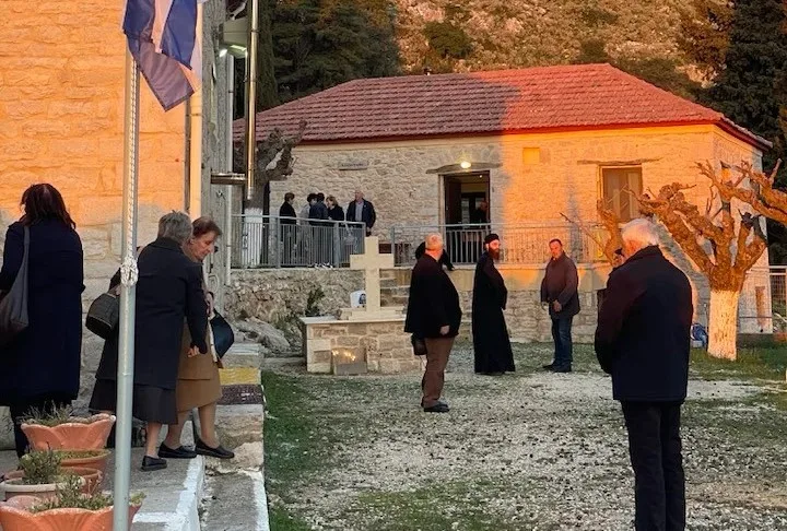 Οι Δ’ Χαιρετισμοί στην Ιερά Μονή Νοτενών Αχαΐας ΦΩΤΟ