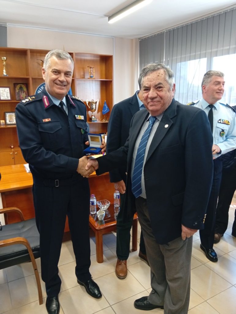 Εθιμοτυπική επίσκεψη του νέου Προεδρείου της Ένωσης Συνταξιούχων Αστυνομίας Πόλεων Πατρών ΦΩΤΟ