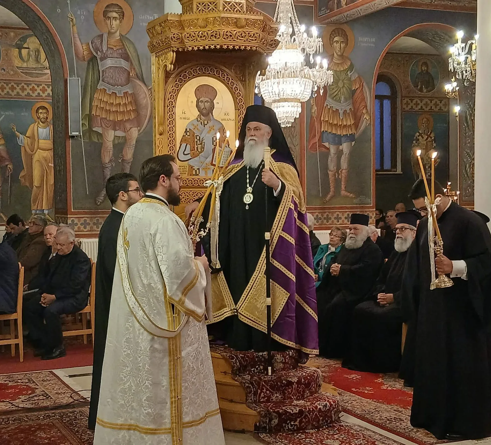 Ο Ε΄ Κατανυκτικός εσπερινός στον Αγιο Ιωάννη Καλλιθέας Αιγίου, με ομιλητή απο Μεσσηνία ΦΩΤΟ