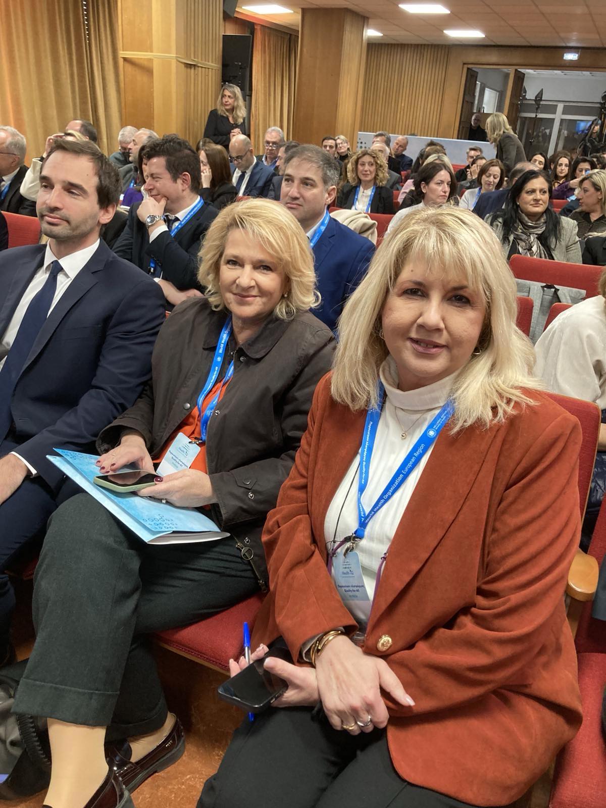 Η Άννα Μαστοράκου στην παρουσίαση της πλατφόρμας «Quality-for-All» του ΠΟΥ και του Υπουργείου Υγείας ΦΩΤΟ