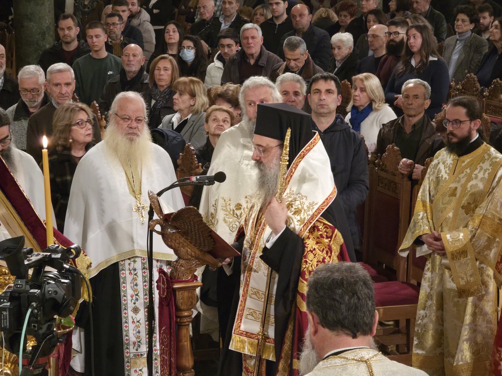 Οι Β' Χαιρετισμοί στον Αγιο Ανδρέα Πατρών με τον Μητροπολίτη Χρυσόστομο 32 Οι Β' Χαιρετισμοί στον Αγιο Ανδρέα Πατρών με τον Μητροπολίτη Χρυσόστομο