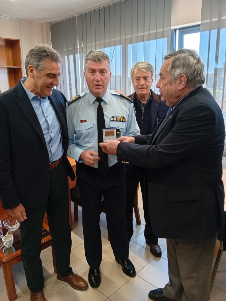 Εθιμοτυπική επίσκεψη του νέου Προεδρείου της Ένωσης Συνταξιούχων Αστυνομίας Πόλεων Πατρών ΦΩΤΟ