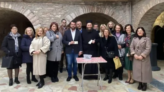 Στην Μονή Ομπλού οι Αρκάδες της Πάτρας για τους Δ΄ Χαιρετισμούς ΦΩΤΟ