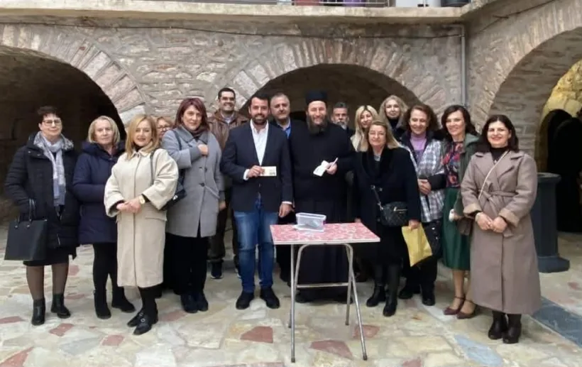 Στην Μονή Ομπλού οι Αρκάδες της Πάτρας για τους Δ΄ Χαιρετισμούς ΦΩΤΟ