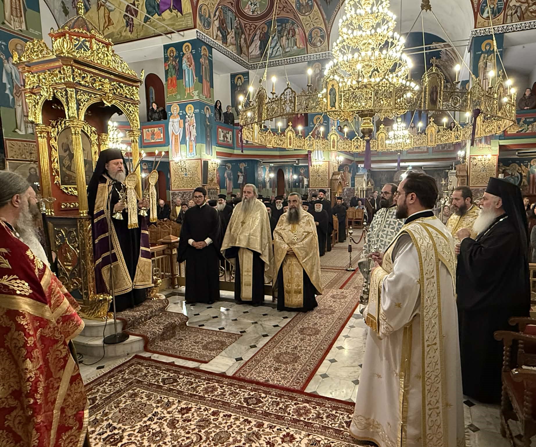 Ο Β Κατανυκτικός Εσπερινός στην Φανερωμένη Αιγίου, με την Επίσκοπο Ταλαντίου Θεολόγο ΦΩΤΟ