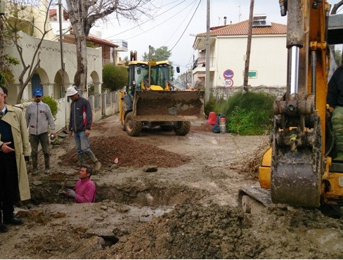 Ρίο-Αγιος Βασίλειος: Σύνδεση με το δίκτυο αποχέτευσης