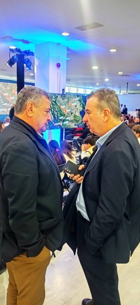 Ο Αντιπερειφερειάρχης Αθλητισμού Τ. Αντωνόπουλος στο «ΔΕΗ Tour Of Hellas» ΦΩΤΟ