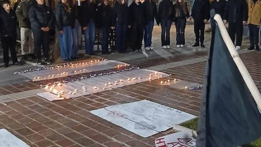 Κλειτορία: Συγκέντρωση μνήμης για την τραγωδία των Τεμπών ΦΩΤΟ