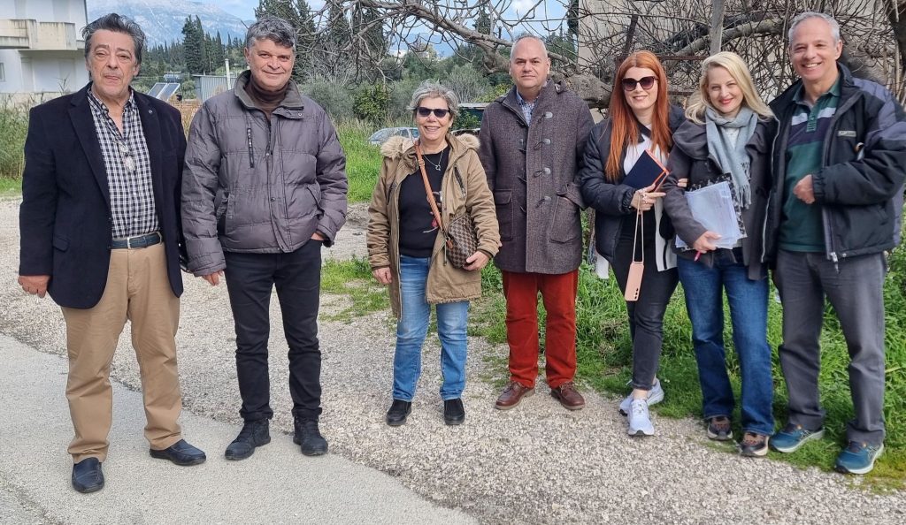 Ζαβλάνι Πάτρας: Αυτοψία του αντιδημάρχου Εργων Π.Μελά για την ανάπλαση της συνοικίας