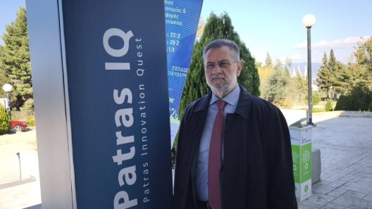 Ο Ανδρέας Παναγιωτόπουλος στην 9η Έκθεση PATRAS IQ ΦΩΤΟ