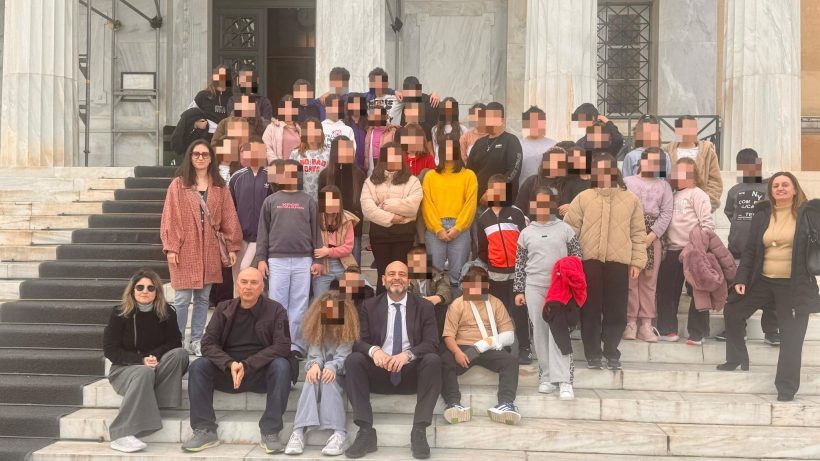 Το 2ο Δημοτικό σχολείο Παραλίας Πατρών, στη Βουλή