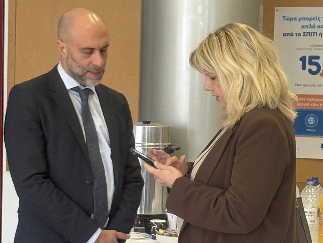 Πάτρα: Συνάντηση Μαστοράκου με τον υποδιοικητή της ΔΥΠΑ Σ. Πολυμενόπουλο για ανεργία και εργασία ΦΩΤΟ