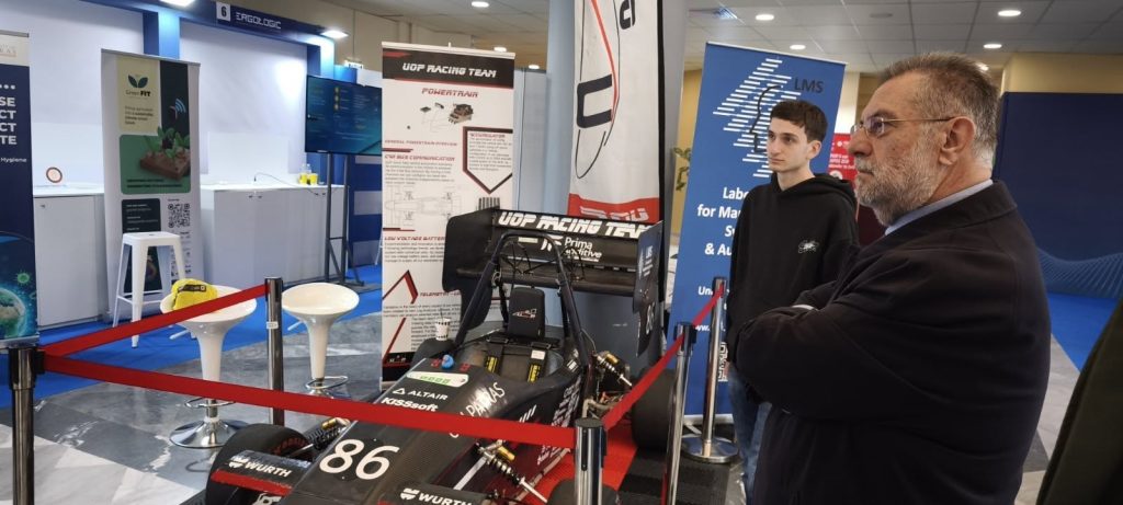 Ο Ανδρέας Παναγιωτόπουλος στην 9η Έκθεση PATRAS IQ ΦΩΤΟ