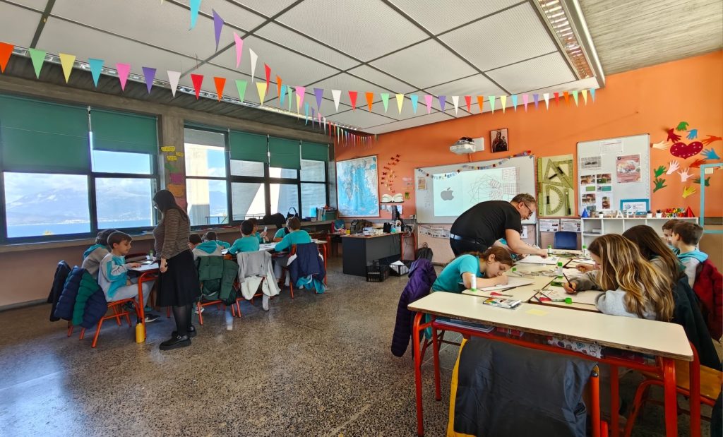 Εργαστήριο αρχιτεκτονικής από μαθητές των Αρσακείων Πάτρας ΦΩΤΟ