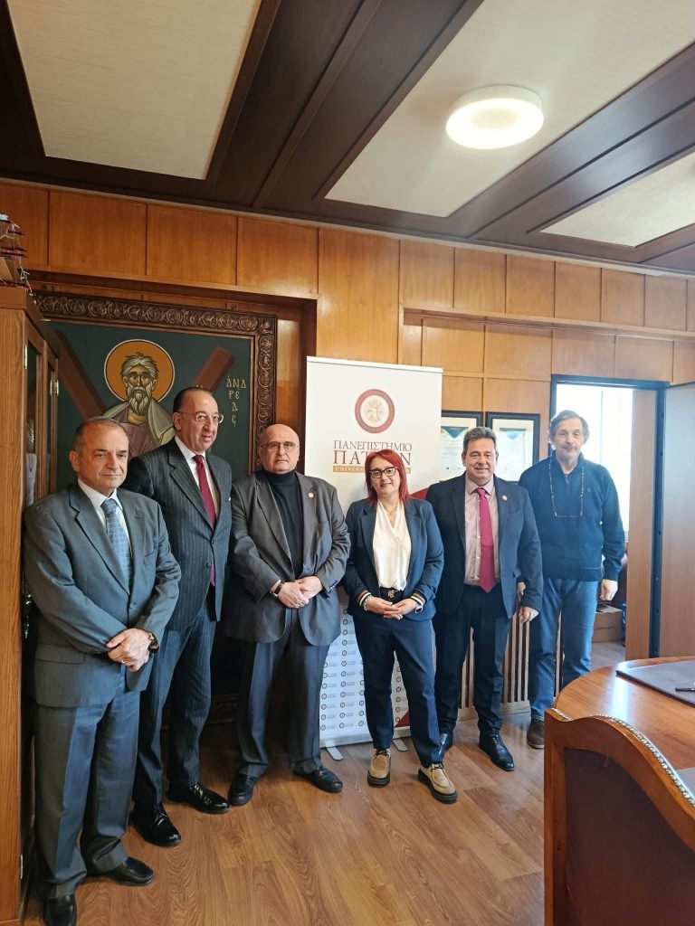 Πάτρα: Ο Πρέσβης της Ισπανίας συνάντησε τον Πρύτανη του Πανεπιστημίου Χ. Μπούρα