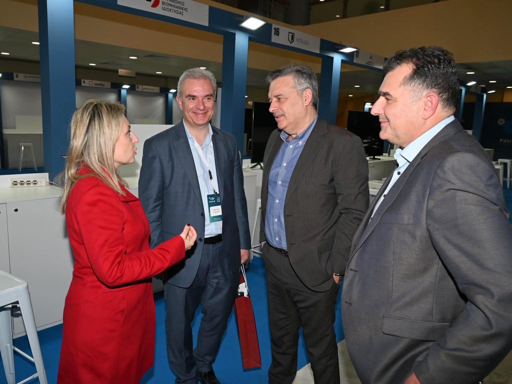 Αχαΐα: Στην Πάτρα ο ΓΓ Ερευνας και Καινοτομίας του Υπουργείου Ανάπτυξης Δ. Τερζής ΦΩΤΟ