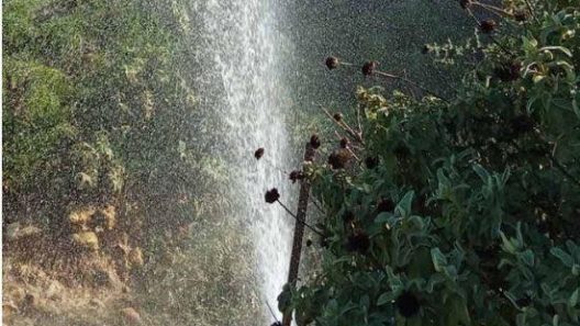 Δυτική Αχαΐα: «Συτριβάνι» από βλάβη σε δίκτυο ύδρευσης ΦΩΤΟ