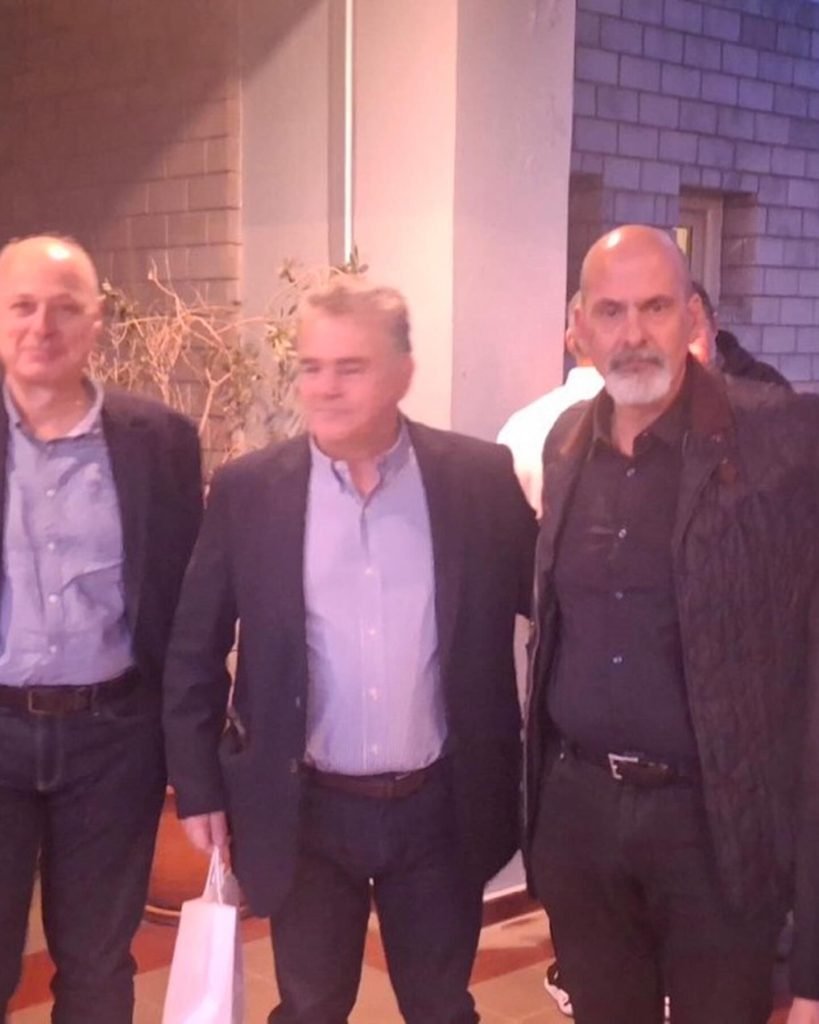 Τιμητική διάκριση Μπονάνου από τους Εθελοντές Πυροσβέστες της Αχαΐαςς ΦΩΤΟ